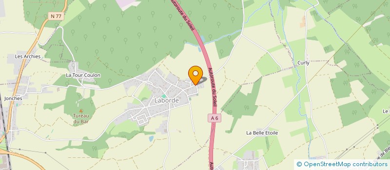 localisation de l'entreprise BAFFRE à AUXERRE