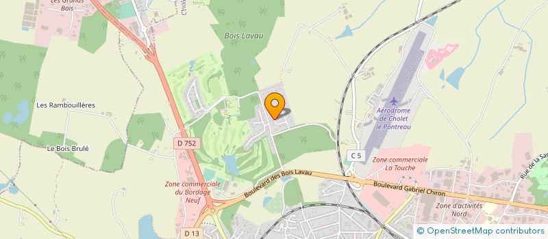 localisation de l'entreprise BAFI à CHOLET