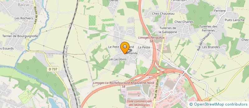 localisation de l'entreprise BAFINE à CHAMPNIERS