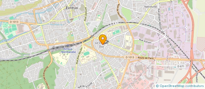 localisation de l'entreprise BAFING TRANSPORT à EVREUX