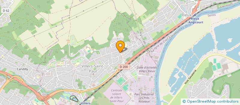 localisation de l'entreprise BAFM PROXIMITE à VILLERS-SAINT-PAUL