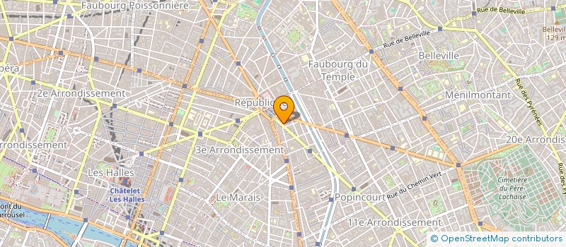 localisation de l'entreprise BAFORI à PARIS
