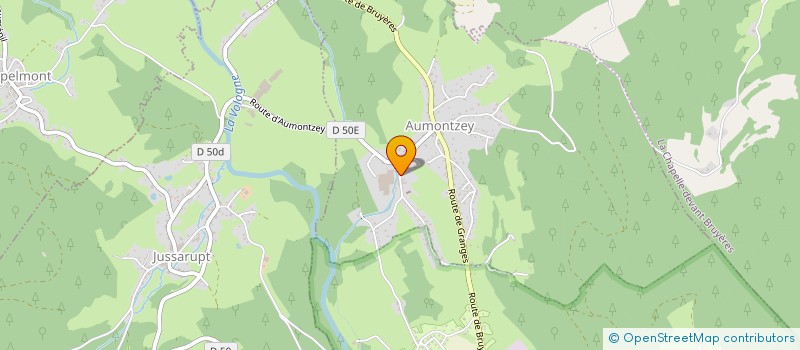 localisation de l'entreprise BAFRA  GRANGES-AUMONTZEY