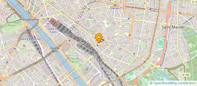 localisation de l'entreprise BAFRED à PARIS