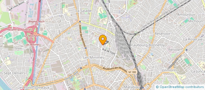 localisation de l'entreprise BAFTAC à TOULOUSE