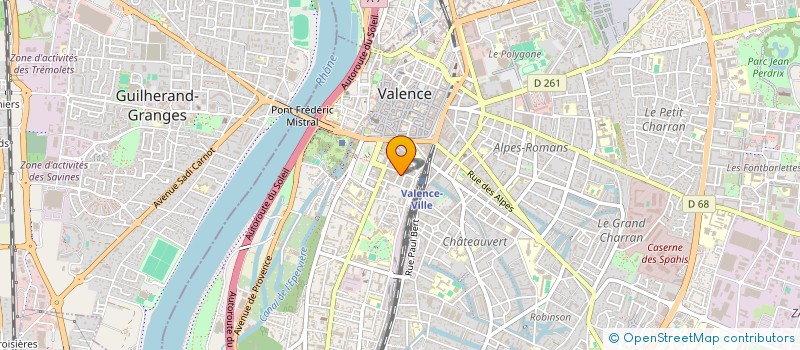 localisation de l'entreprise BAG à VALENCE
