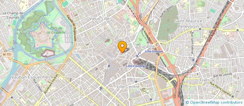 localisation de l'entreprise BAG à LILLE
