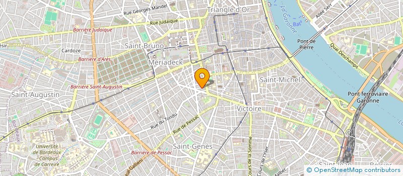 localisation de l'entreprise BAG-INVEST  BORDEAUX