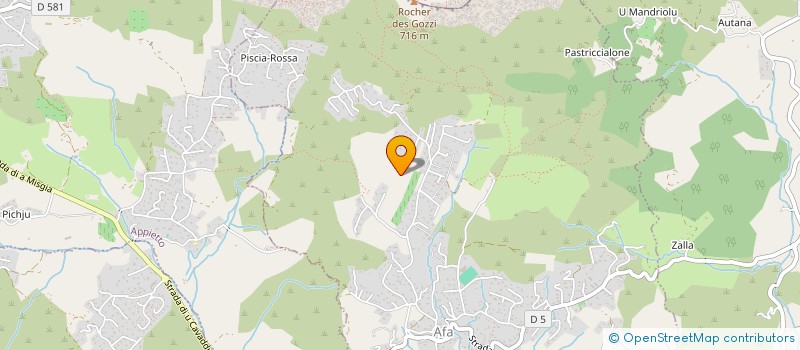 localisation de l'entreprise BAG SPA SERVICES  AFA