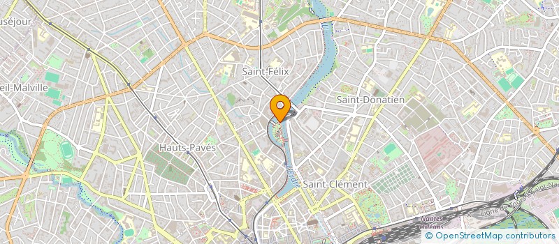 localisation de l'entreprise BAG&STER à NANTES