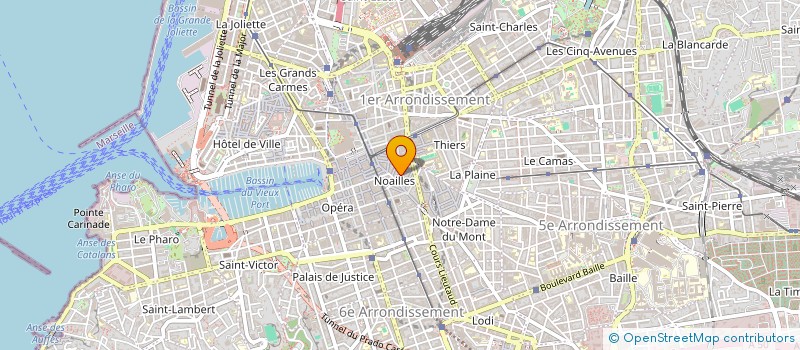 localisation de l'entreprise BAG.TELECOM à MARSEILLE