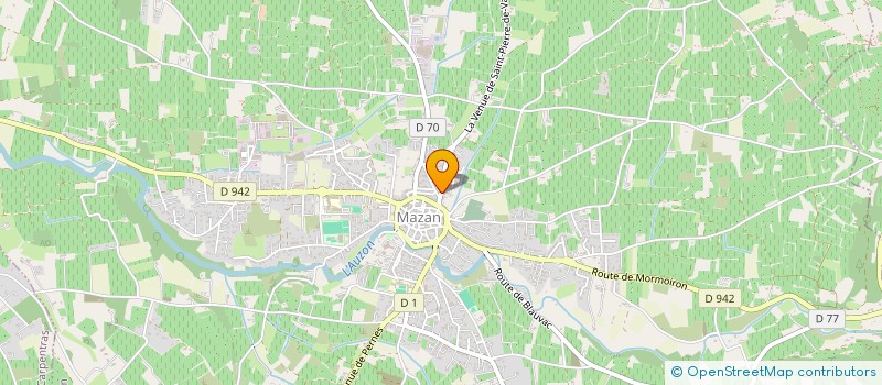 localisation de l'entreprise BAGA  MAZAN