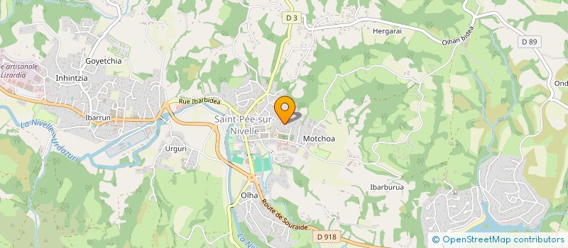 localisation de l'entreprise BAGA BIGA  SAINT-PEE-SUR-NIVELLE