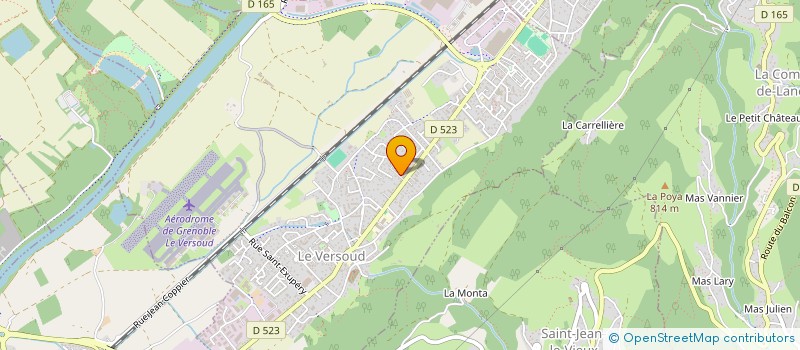 localisation de l'entreprise BAGA OPTIQUE  LE VERSOUD