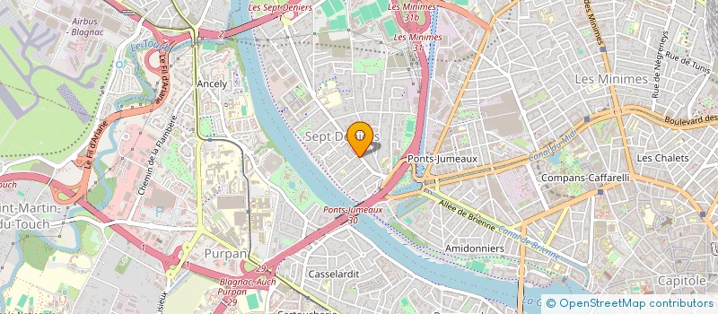 localisation de l'entreprise BAGA PERCUSSION à TOULOUSE