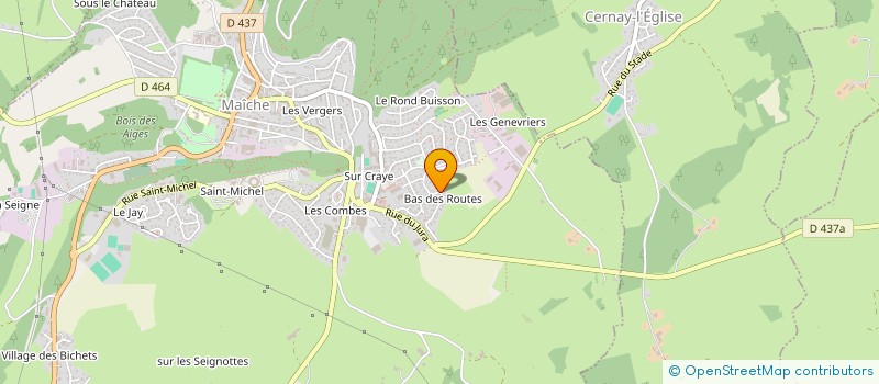 localisation de l'entreprise BAGACO à MAICHE