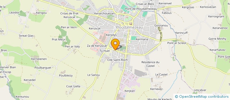 localisation de l'entreprise BAGAD AN EOR DU à PLOUDALMEZEAU