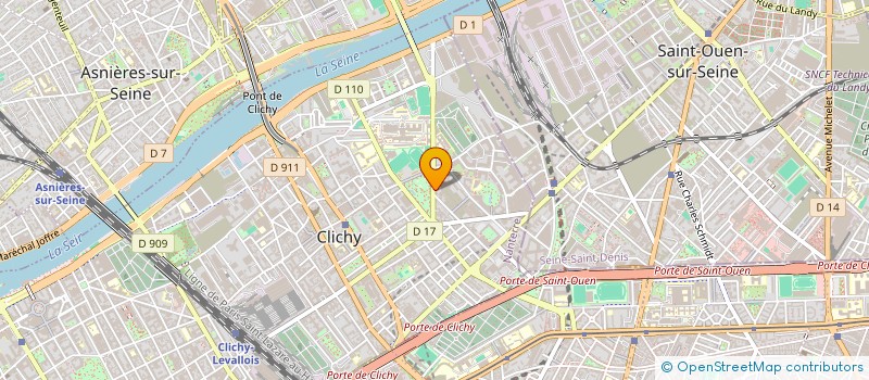 localisation de l'entreprise BAGAD KERIZ à CLICHY