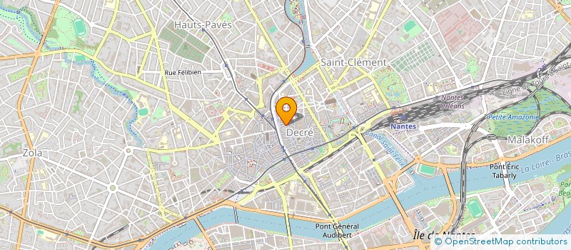 localisation de l'entreprise BAGAGE à NANTES