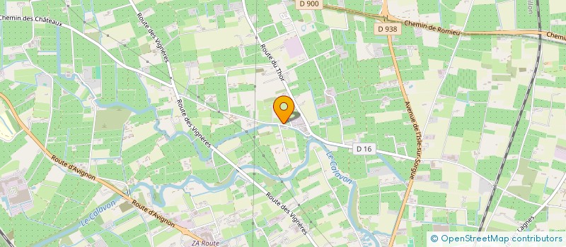 localisation de l'entreprise BAGAILLE  CAVAILLON