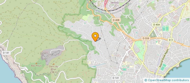 localisation de l'entreprise BAGALAUNE  LA CIOTAT