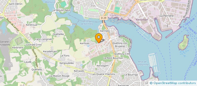 localisation de l'entreprise BAGAN  LARMOR-PLAGE