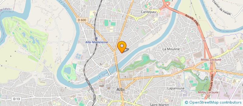 localisation de l'entreprise BAGAT ' ELLES à ALBI