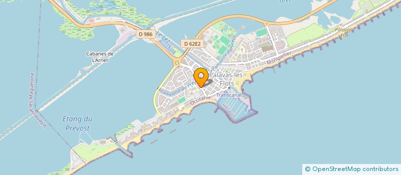 localisation de l'entreprise BAGATELLE 2 à PALAVAS-LES-FLOTS