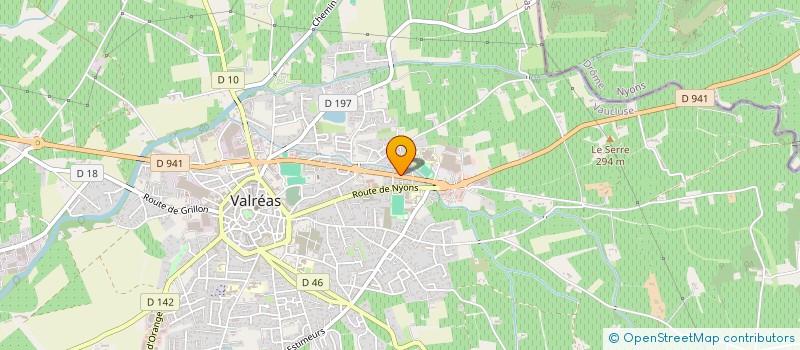 localisation de l'entreprise BAGATELLE à VALREAS