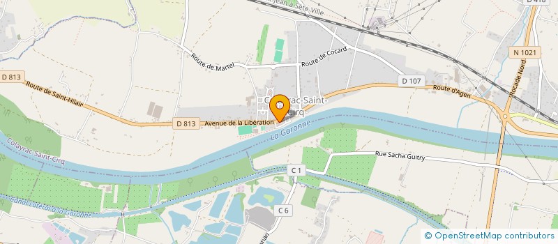 localisation de l'entreprise BAGATELLE  COLAYRAC-SAINT-CIRQ