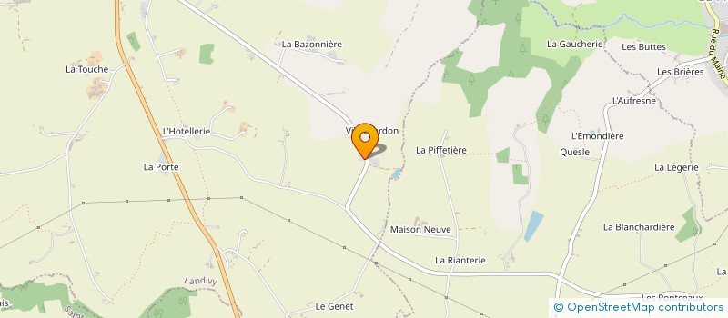 localisation de l'entreprise BAGATELLE  FOUGEROLLES DU PLESSIS