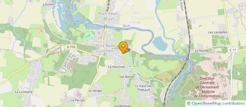 localisation de l'entreprise BAGATELLE  GUICHEN