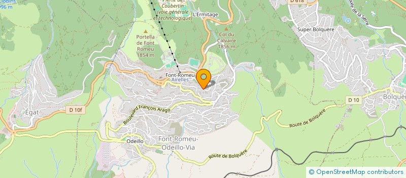 localisation de l'entreprise BAGATELLE  FONT-ROMEU-ODEILLO-VIA