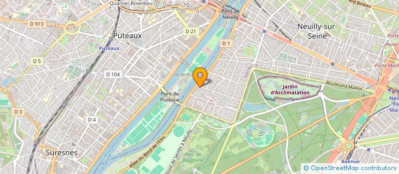 localisation de l'entreprise BAGATELLE AUTO SERVICES à NEUILLY-SUR-SEINE