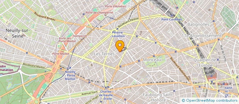 localisation de l'entreprise BAGATELLE BAR à PARIS