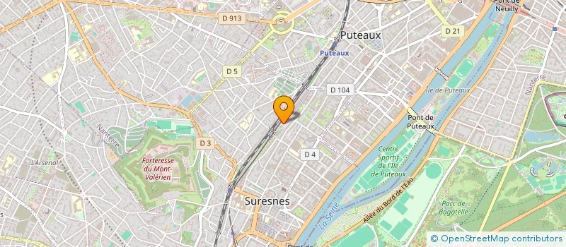 localisation de l'entreprise BAGATELLE PATRIMOINE à SURESNES