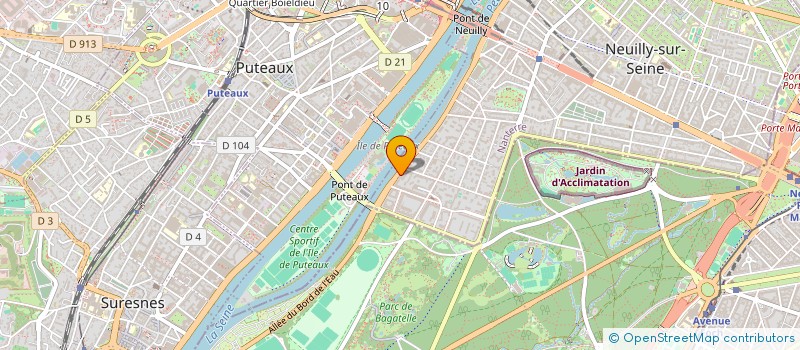 localisation de l'entreprise BAGATELLE POP-UP à NEUILLY-SUR-SEINE