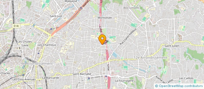 localisation de l'entreprise BAGAZIC  MARSEILLE