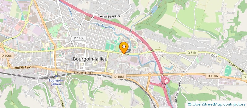 localisation de l'entreprise BAGCI-PAR à BOURGOIN-JALLIEU