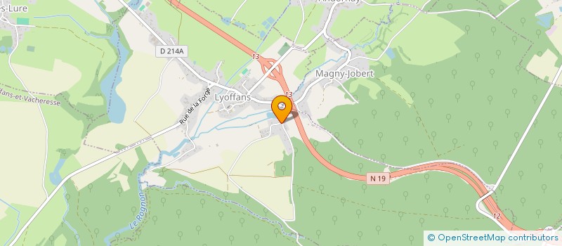 localisation de l'entreprise BAGEL BISONTIN  LYOFFANS