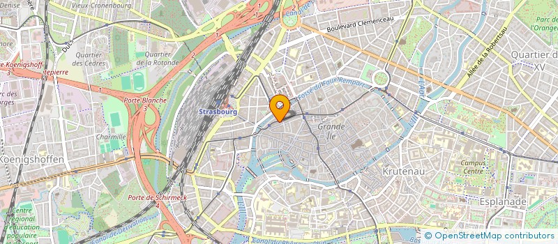 localisation de l'entreprise BAGELS à STRASBOURG