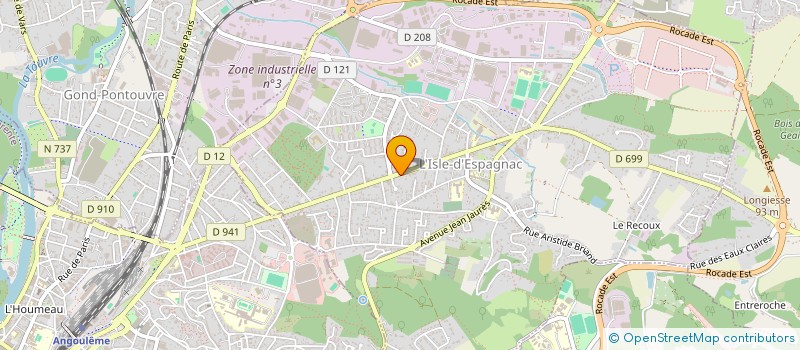 localisation de l'entreprise BAGG REPUBLIQUE  L'ISLE-D'ESPAGNAC