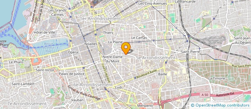 localisation de l'entreprise BAGGA RENOVATION à MARSEILLE