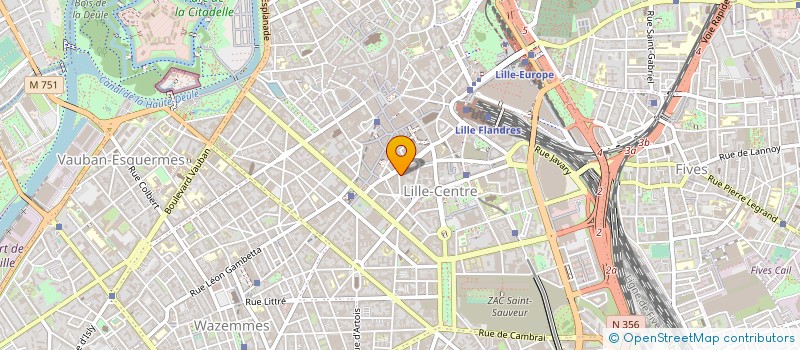 localisation de l'entreprise BAGGY à LILLE