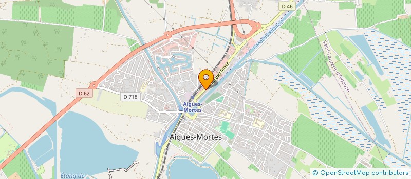 localisation de l'entreprise BAGHA & ALCUDIA  AIGUES-MORTES