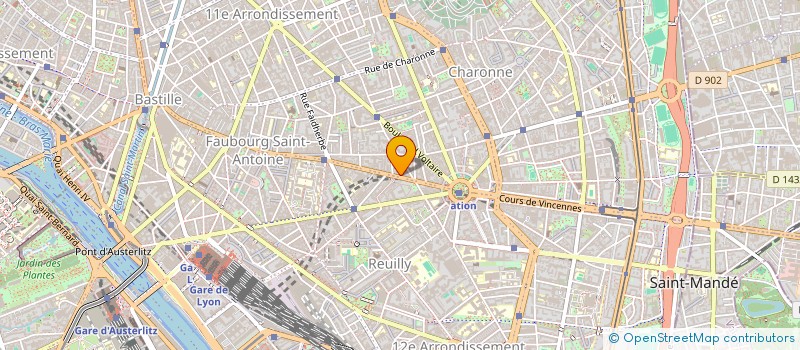 localisation de l'entreprise BAGHEERA  PARIS 11