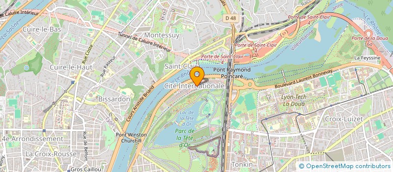 localisation de l'entreprise BAGHEERA à LYON