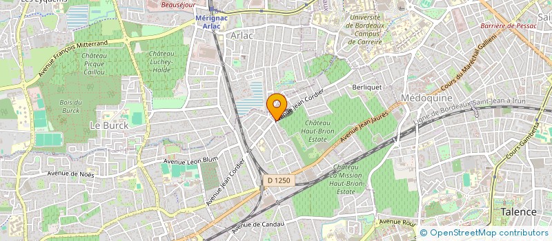 localisation de l'entreprise BAGHERA ADVISORY SAS à PESSAC