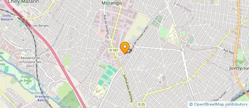 localisation de l'entreprise BAGHERIA à MORANGIS