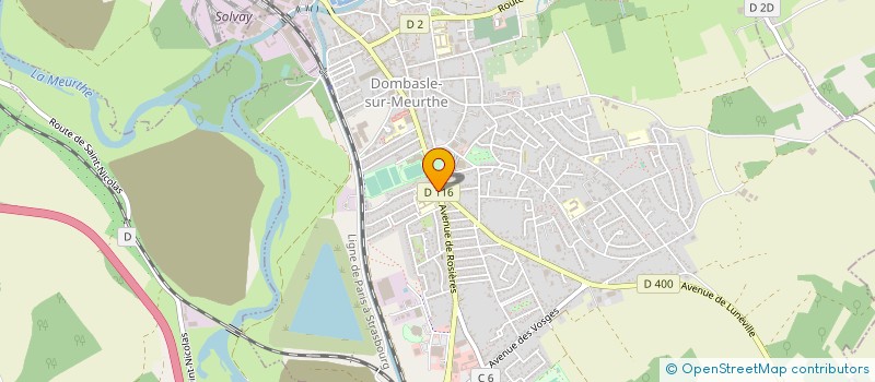 localisation de l'entreprise BAGJ  DOMBASLE-SUR-MEURTHE